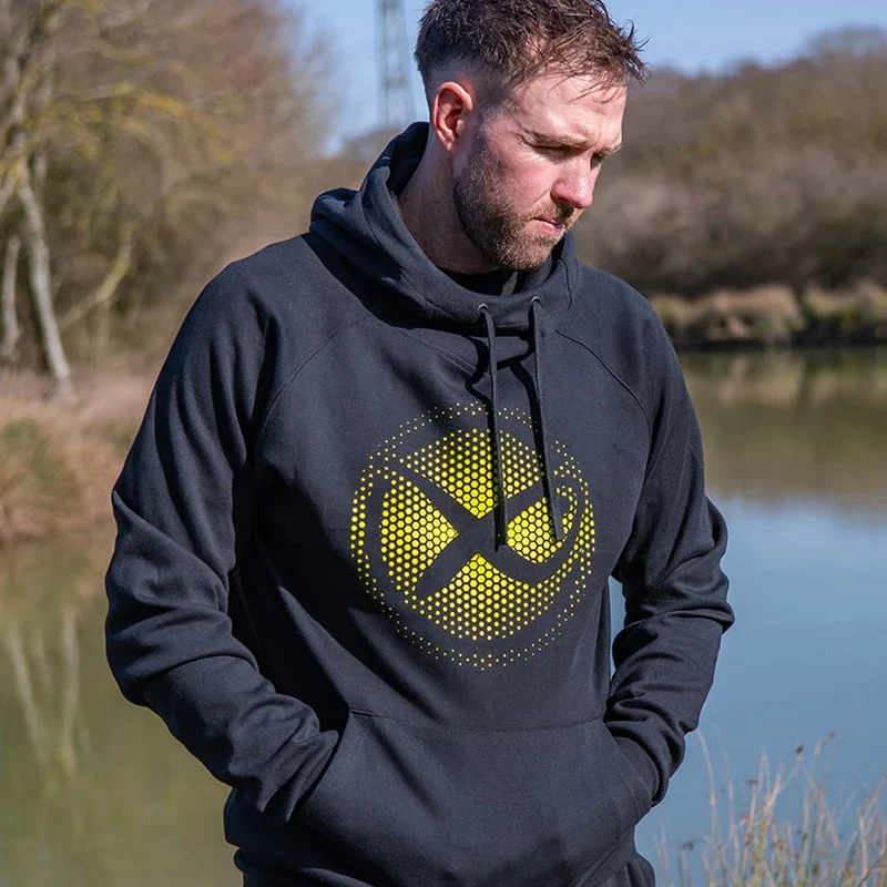 Fade Logo Hoody - Black/lime – Hoodie