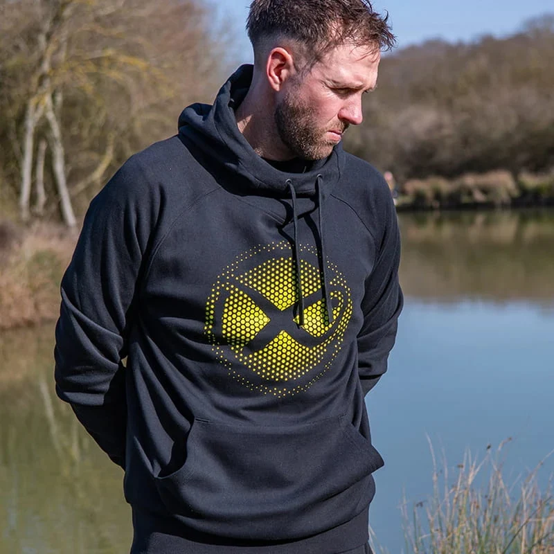 Fade Logo Hoody - Black/lime – Hoodie