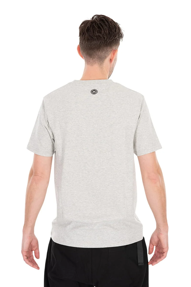 Mesh Logo T-shirt - Grey – T-shirt