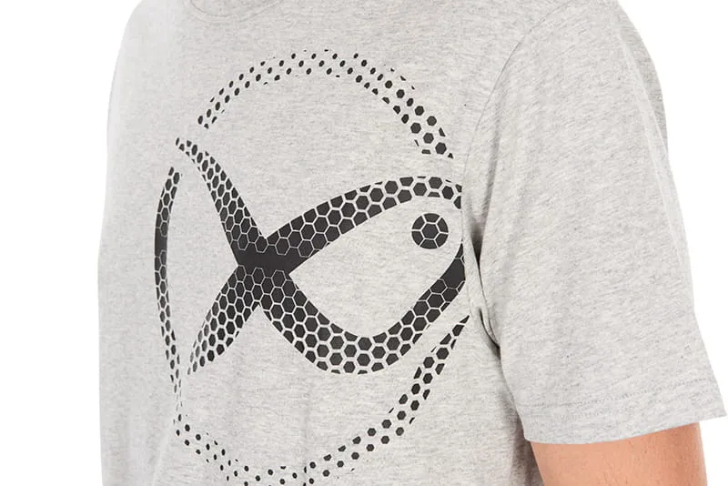 Mesh Logo T-shirt - Grey – T-shirt