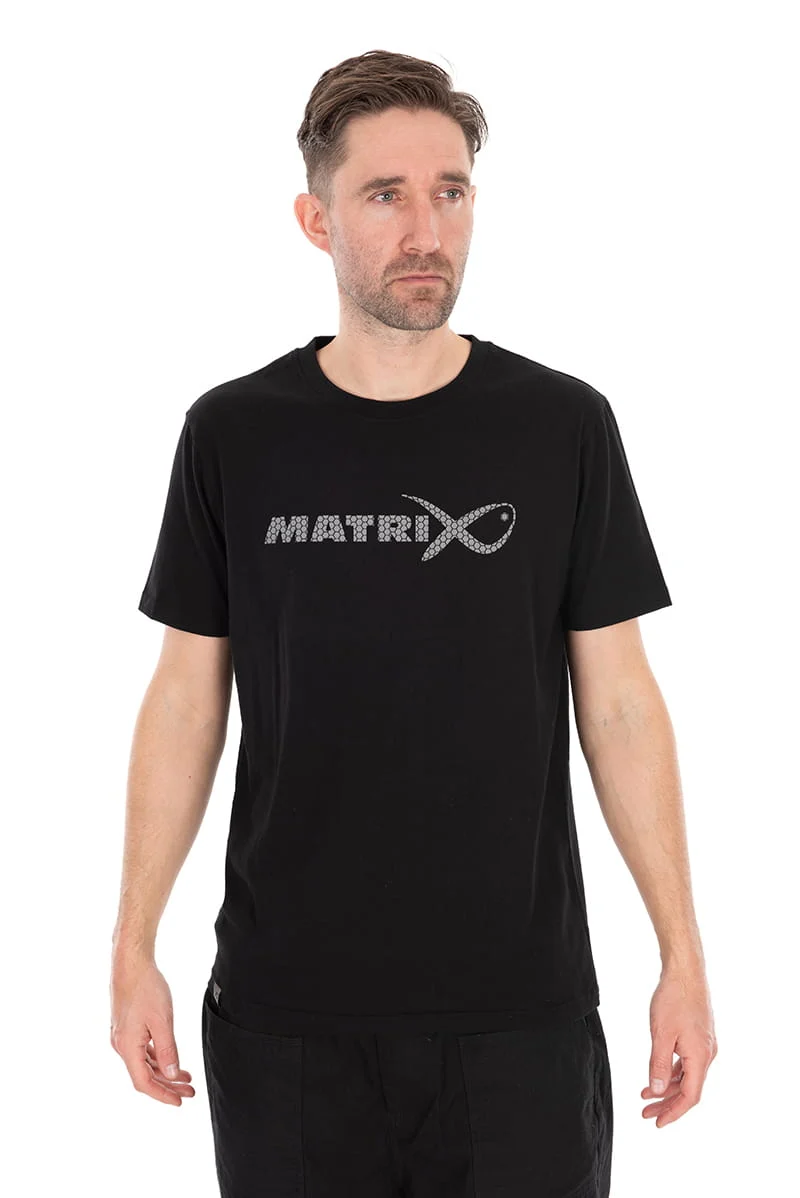 Fade Logo T-shirt - Black/grey – T-shirt