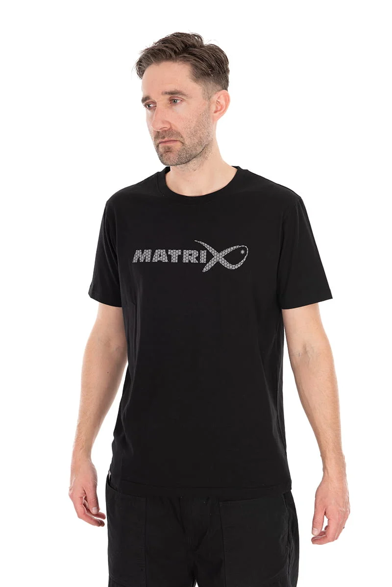 Fade Logo T-shirt - Black/grey – T-shirt