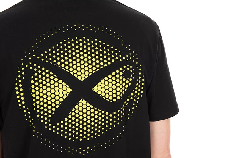 Fade Logo T-shirt - Black/lime – T-shirt