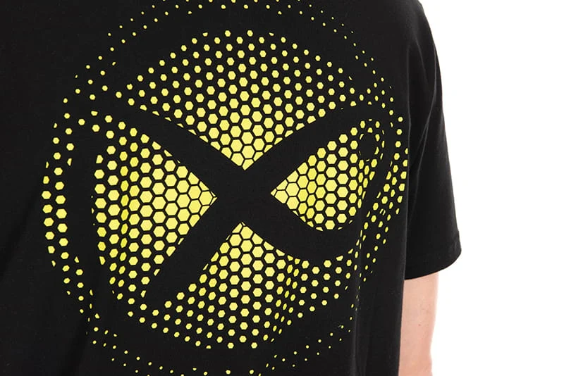 Fade Logo T-shirt - Black/lime – T-shirt