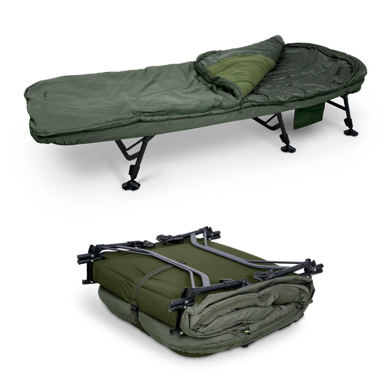 Bed Chair avec sac de couchage Sonik Bank-Tek 5 saisons Wide