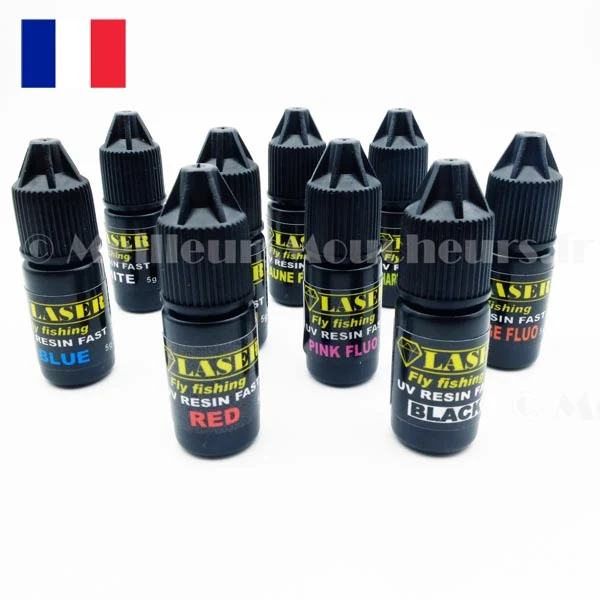 Résine UV LASER couleur