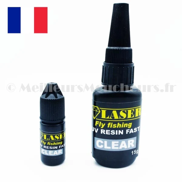 Résine UV LASER transparente