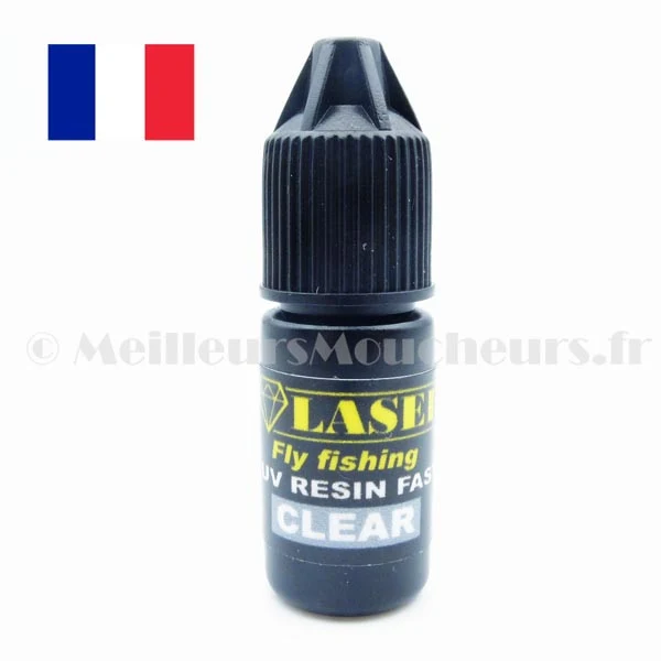 Résine UV LASER transparente