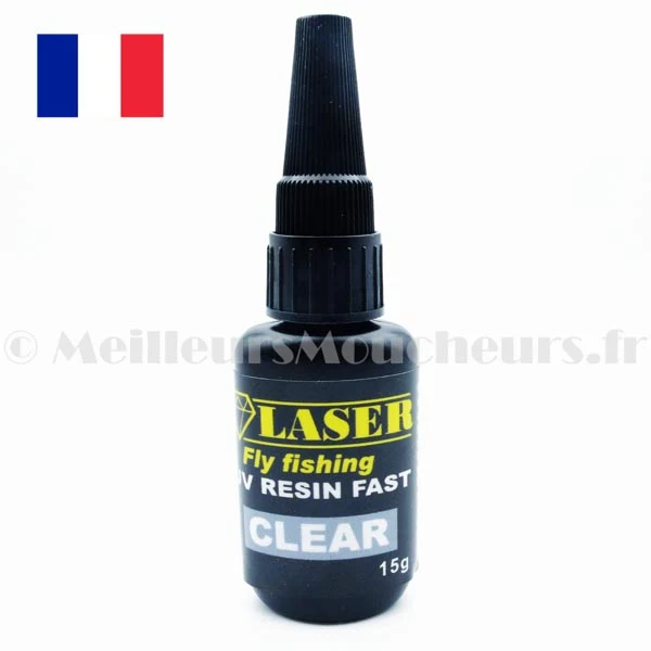 Résine UV LASER transparente