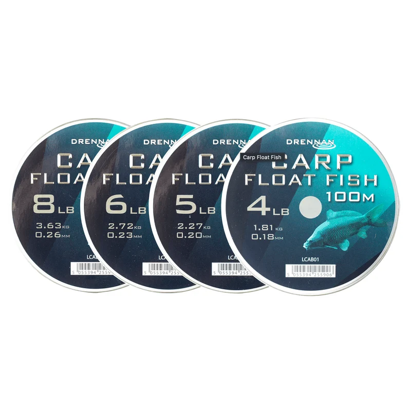 CARP FLOAT FISH 100m – Nylon Vislijn voor Dobbervissen