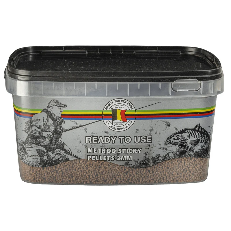 Ready to Use Method Sticky Pellet 2mm - 3kg – Kant-en-klare Method Pellets