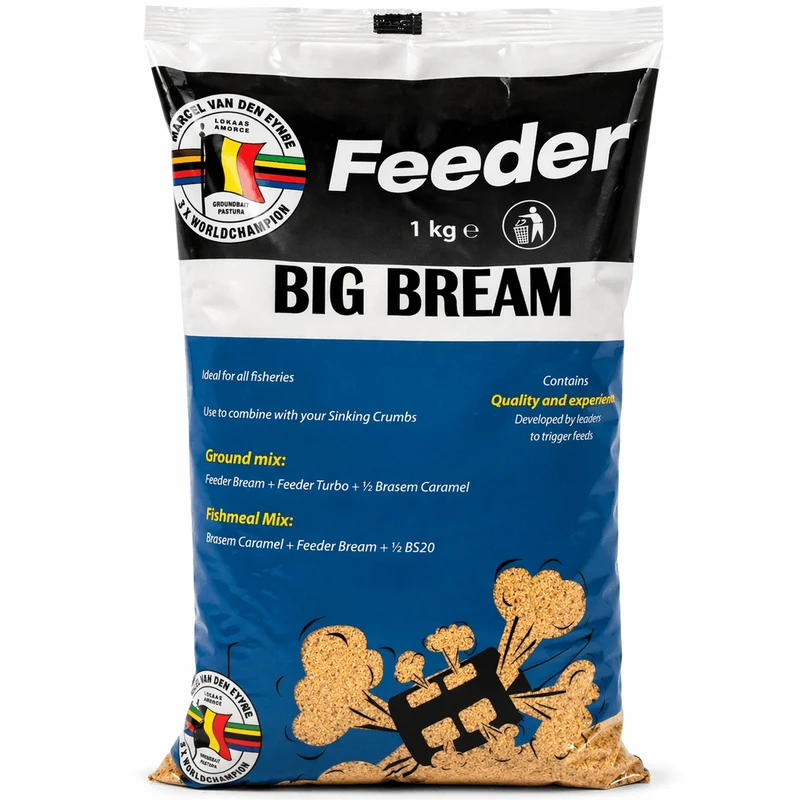 Feeder Big Bream 1kg – Feedervoer voor Grote Brasem