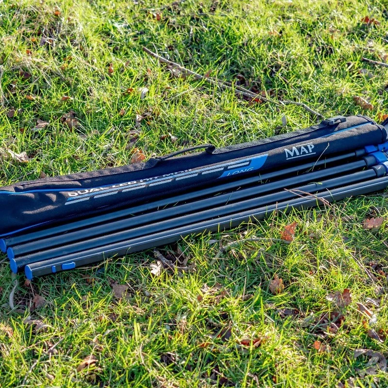 Dual Pole Roller MKII Long Leg Set – Lange Telescopische Potenset voor Afsteekroller