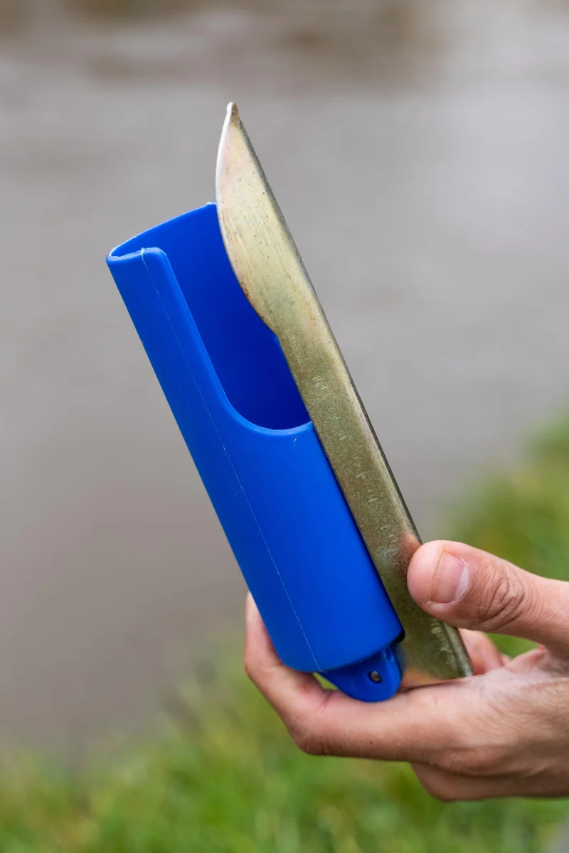 Folding Rod Holder 40mm Blue – Hengelsteun