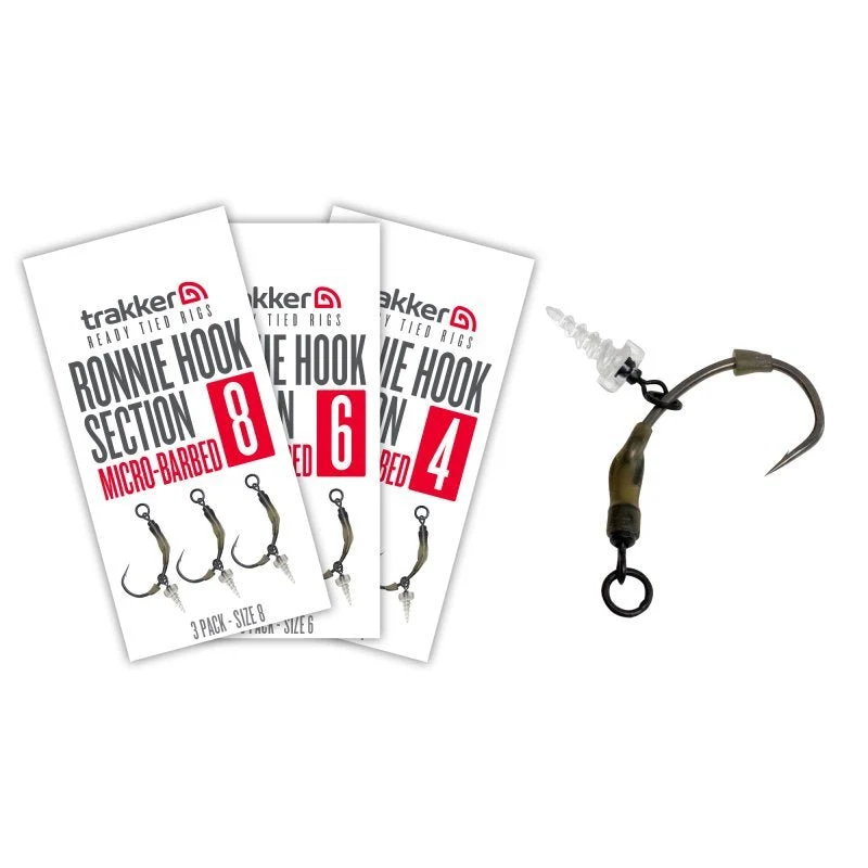 Hameçons montés Trakker Ronnie Rig