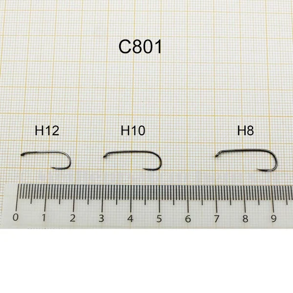Hameçon compétition C801 streamer-sedge