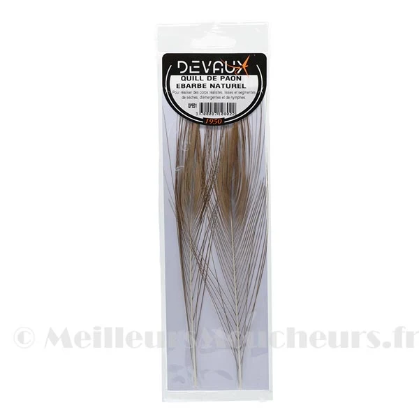 Quill de paon ébarbé Devaux