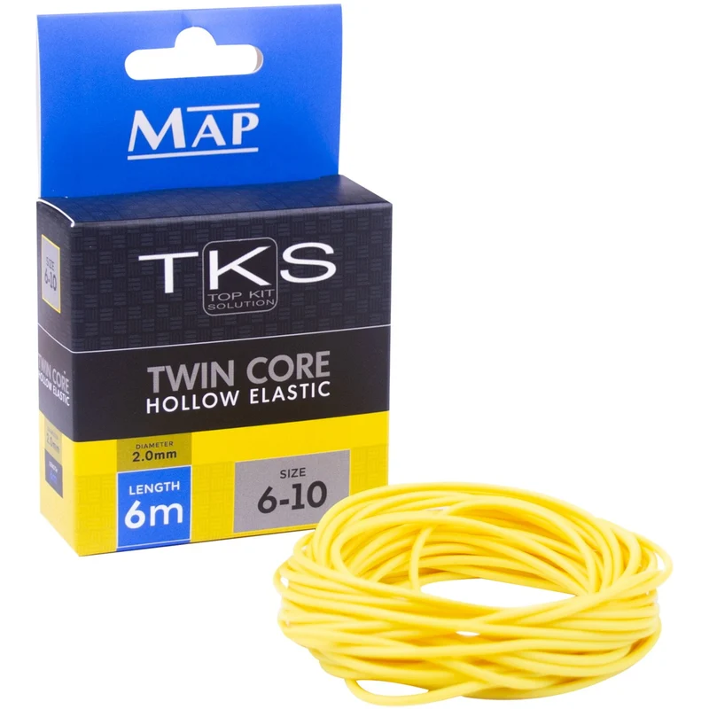 TKS Twin Core Hollow Elastic 6m – Hol Elastiek