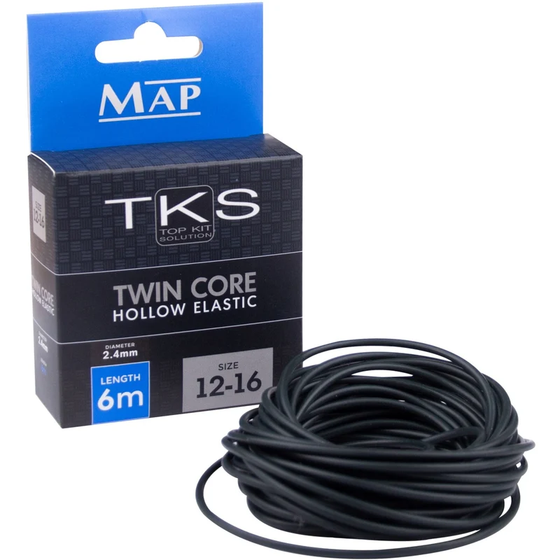 TKS Twin Core Hollow Elastic 6m – Hol Elastiek