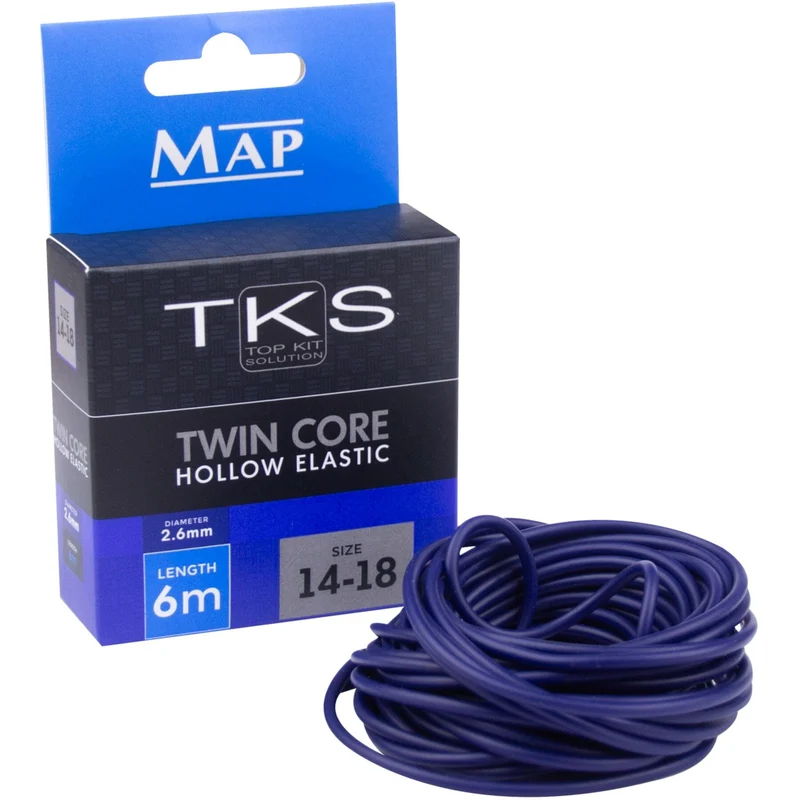 TKS Twin Core Hollow Elastic 6m – Hol Elastiek