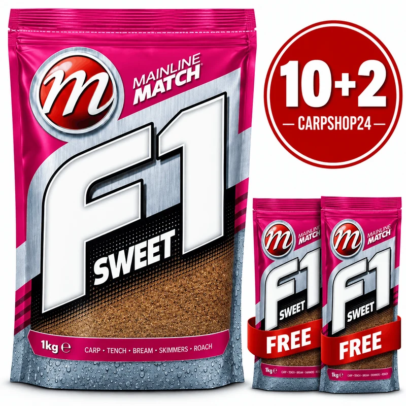 Match F1 Sweet 1kg – Zoet F1-karpergrondvoer 🎁 10+2