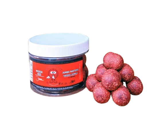 Wafters Dumbells Dudi Bait Jumbo Mister Red 24mm