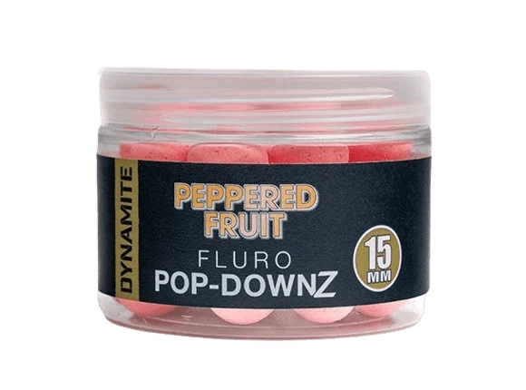 Pop Downz Dynamite Baits Poivré Fruit Fluoro 15 mm