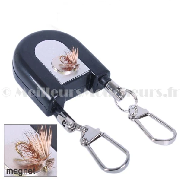 Bouton de service double magnétique