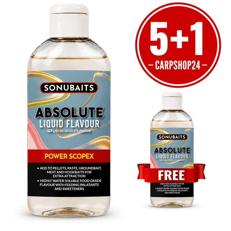 Absolute Liquid Flavour Power Scopex – Vloeibaar Aroma met Power Scopex-smaak 🎁 5+1
