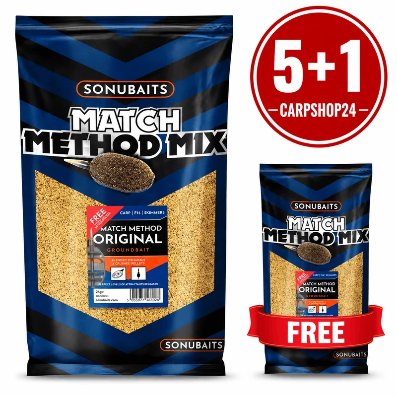 Match Method Mix Original 2kg – Methodgrondvoer 🎁 5+1