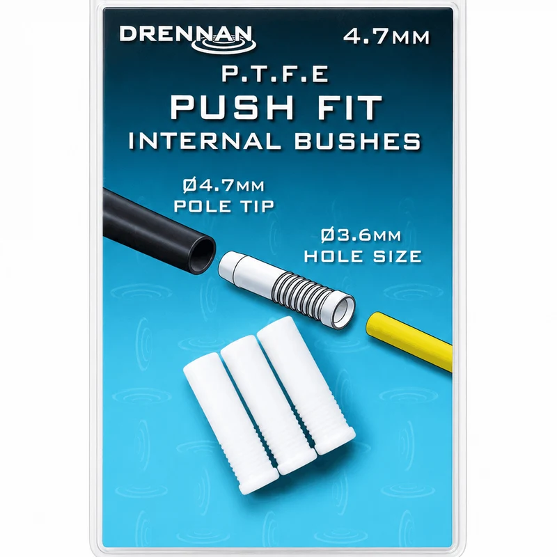 Push Fit Internal Bushes – Interne Bussen voor Hengeltop (2 Stuks)