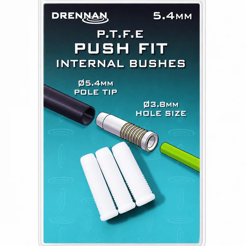 Push Fit Internal Bushes – Interne Bussen voor Hengeltop (2 Stuks)
