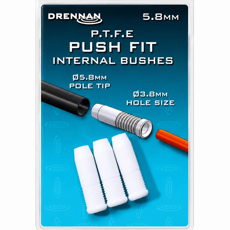 Push Fit Internal Bushes – Interne Bussen voor Hengeltop (2 Stuks)