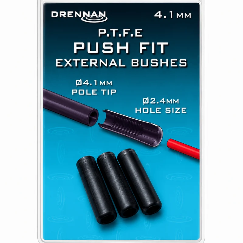 Push Fit External Bushes – Externe Bussen voor Hengeltop (2 Stuks) 💰