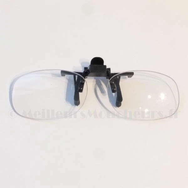 Loupe clip relevable 1,6X