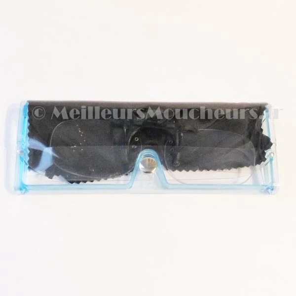 Loupe clip relevable 1,6X