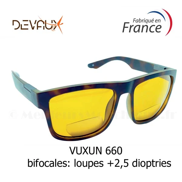 Lunettes Devaux Vuxun série 600 bifocale
