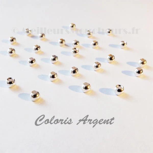Billes tungstène coloris Argent