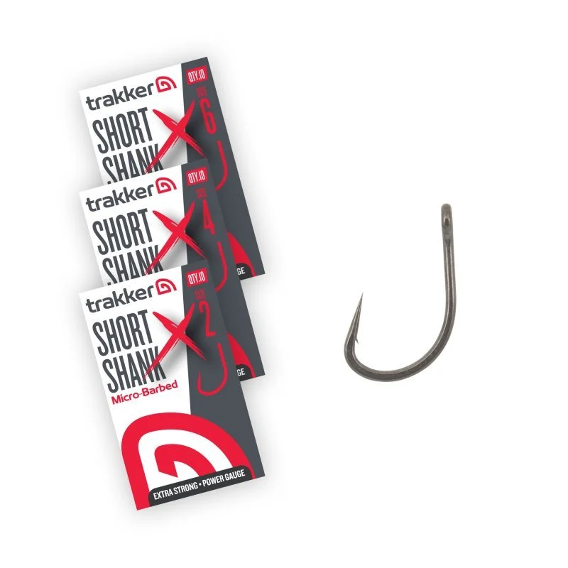 Hameçons Trakker Short Shank XS