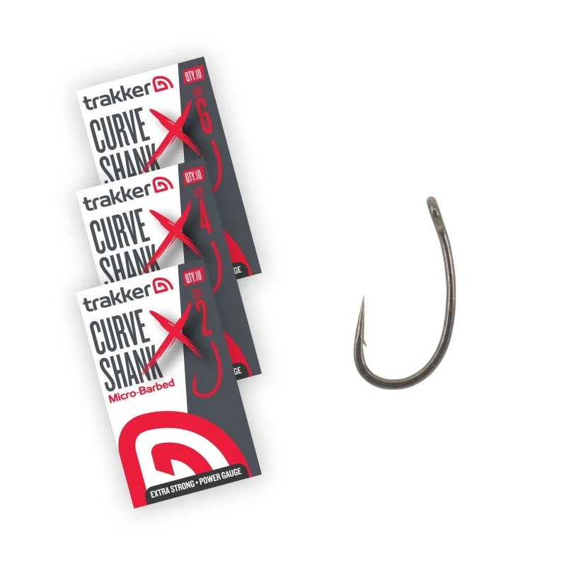 Hameçons Trakker Curve Shank XS