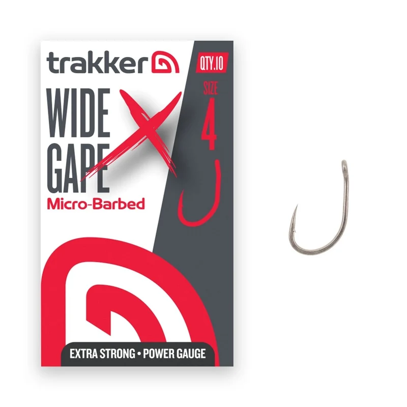 Hameçons Trakker Wide Gape XS