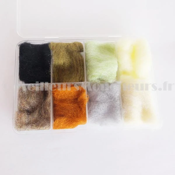 Boite dubbing Antron (8 coloris)