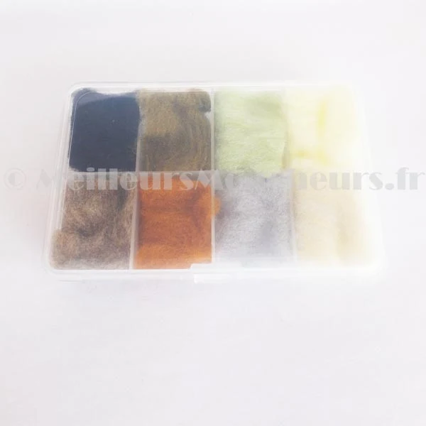 Boite dubbing Antron (8 coloris)