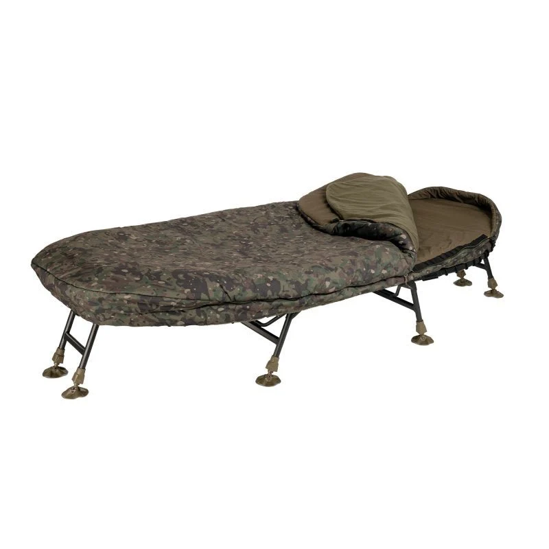 Bed Chair avec sac de couchage Trakker Wide Levelite Oval MF-HDR