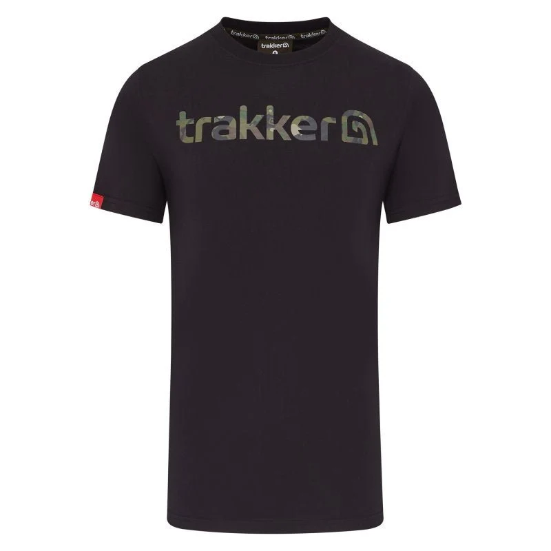 T-shirt Trakker Logo CR noir