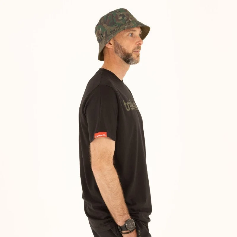 T-shirt Trakker Logo CR noir