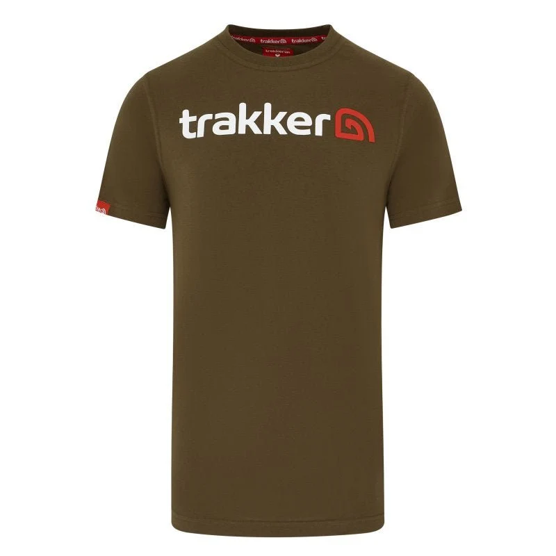 T-shirt Trakker CR Logo kaki