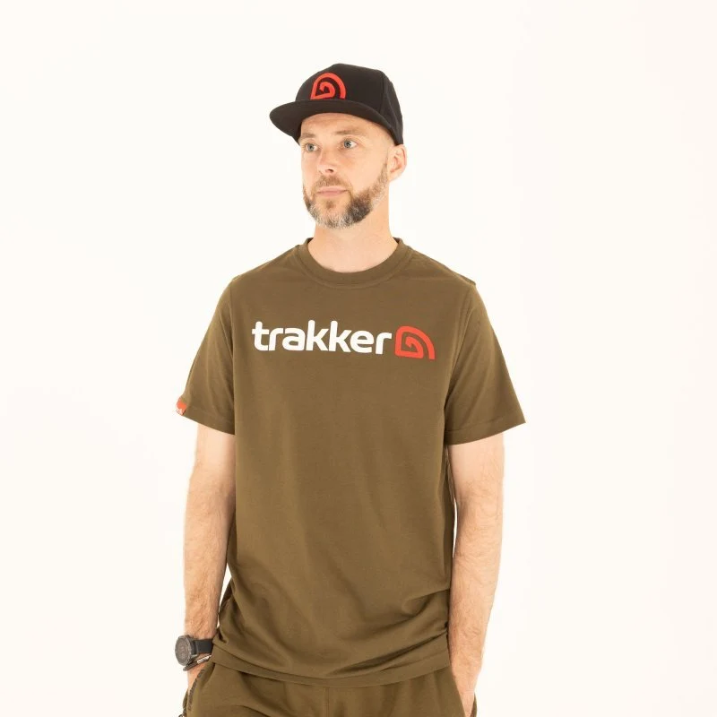 T-shirt Trakker CR Logo kaki