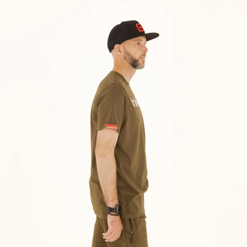 T-shirt Trakker CR Logo kaki