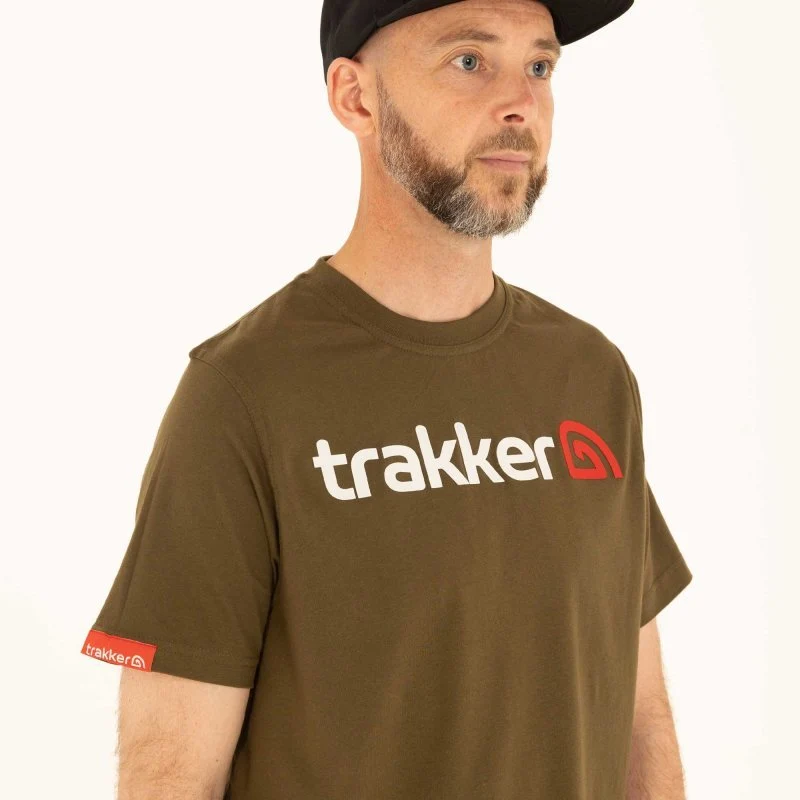 T-shirt Trakker CR Logo kaki